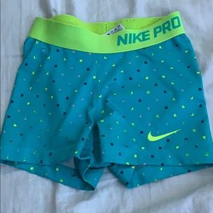 Nike pro 3 inch spandex